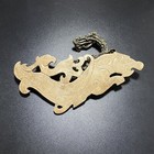 Old Jade Dragon phoenix Pendant