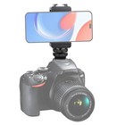 Tripod Mount Phone Clip Holder 1 4 Flash Hot Shoe Screw Adapter  For Camera Mss