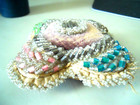 Antique Native American Iroquois Beaded Pin Cushion