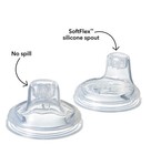 Nuby 6-pack Replacement Silicone Spouts For No Spill Easy Grip Cup