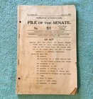 Pennsylvania Goverment Legislature Document Senate Bill Bank Act 1926 Antique