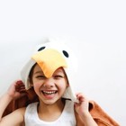 Free Ship Kids Hooded Eagle Towel - Fun   Very Soft   Gift Favorite- Top Seller 