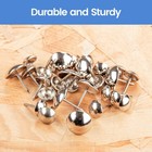 Meite Upholstery Tacks 3 8  Diameter 5 8  Length For Sofa Decorative  silver 