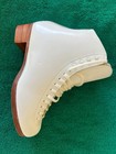 Riedell 375 Gold Star Leather Ice Or Roller Figure Skate Boots Pair-size 7b