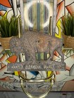1936 Copper Canada   s National Parks Buffalo License Plate Pass Radiator Topper