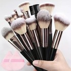 Makeup Brush Set  3-20pcs For Eyeshadow  Foundation  Blush  Kabuki  Soft Tools