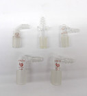 Glass Inlet Adapters Mixed Lot Of 5