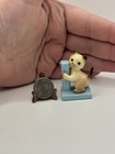 Retired Hagen Renaker Siamese Cat Scratching Post Miniature Figurine Kitty