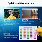 Freshwater Aquarium Master Test Kit     950  Tests For Ph  Ammonia  Nitrite   Nitr