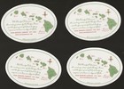Lot Of 4 Beer Coasters From Kona Brewing Co  Kona Hawaii 4 5  - Brand New