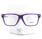 Versace Eyeglasses Ve 3335 5419 Glasses Crystal Purple Gold Logo 54mm No Case