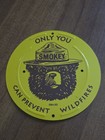 New Old Stock Smokey The Bear Metal Sign 4  Vintage Original