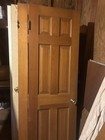 Prehung Red Oak 6 Panel Traditional Raised Stain Grade Solid Core Interior Doors