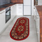 Alfombras Oriental Traditional Non-skid Low Profile Pile Rubber Backing Area Rug