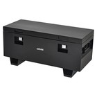 Heavy Duty Lockable 36  Steel Truck Tool Box Jobsite Storage Removable Feet