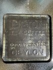 Vintage 1930s Lipton Tea Coffee Cocoa    planter    Tin  Original Painting 4 Inches