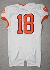 Clemson Tigers Football Jersey Mens 42 L White Game Worn Team Issued Nike  18