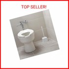 Rubbermaid Commercial Products 5  Toilet Bowl Brush Holder  White  Compact Desig