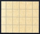 Straits Settlements     Scott 238     1937 Kgvi 1c Issue     Blk 20     Mnh     Scv  218
