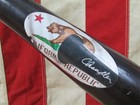 Vintage Chandler Wood Baseball Game Bat Nicholas Duff Model Maple 33  Moorehead