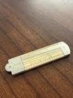 Vintage Stanley No  38 German Silver And Bone Folding Rule With Caliper