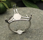 Ring Setting For 20mm-24mm Round Cabochons Or Irregular Shape Cabochons Ring