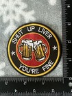 Beer 3x3 Embroidered Morale Patch Hook Backing Brand New