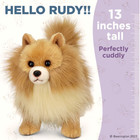     New Bearington Bear Collection Plush Toy Pomeranian Soft Stuffed Pom Puppy Dog