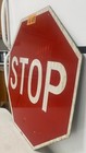 Stop Sign 24  Authentic Retired Street Traffic Road Sign Lot 4-83