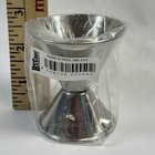 Barconic Stainless Steel 1x2 Oz  Jigger Bar Drink Measuring Tool Made In India