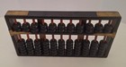 Vintage Style Wooden Abacus Counting Frame With Black Beads  Ages 8-11
