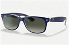 New Ray-ban Rb2132 6053 71 Crystal Navy Blue Wayfarer Sunglasses Italyuv400 55mm