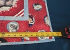 Handmade Rudolph The Red-nosed Reindeer Christmas Quilt Throw Blanket