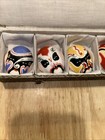 Japanese Miniature Mask Set Of 5 In Original Box  Ships In Box 