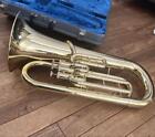 Yamaha Yep-201 Bb Euphonium Yellow Brass Used With Case