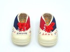 My First Sneakers Shoes Toddler Size 2 Made In Usa Right Left Abc 123 Red Blue