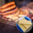 2pack Collagen Casings Dry Pig Sausage Casing Tube For Sausage Making 14m 26mm