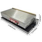 6x12inch Magnetic Sine Plate Magnetic Chuck Permanent Magnetic Sine Plate Chuck