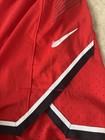 Mens Nike Vapor Knit Basketball Athletic Shorts 925795-657 Red New Sz M