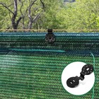 50pcs Shade Cloth Clips  Plastic Tarp Clips  Greenhouse Shade Cloth Fix Clamp  W