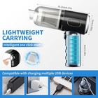 Compressed Air Duster-vacuum Keyboard Cleaner-air Blower 3-in-1-electric Air