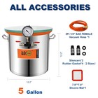 5 Gallon Vacuum Chamber Bacoeng With Pump 4 5 Cfm