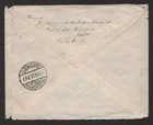 Us 1928 Commercially Used Graf Zeppelin Flown Cover October 28  1928