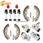 Front Brake Wheel Cylinders W shoes Kit For Honda Fourtrax 300 Trx300fw 1990-00