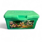 Vintage Disney Green Mickey Mouse   Friends Huggies Baby Wipes Container Empty