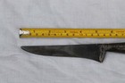 Old  Vintage Indo-persian Kard Dagger Knife  Brass Brazing Storage Handle