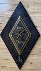 Pair Of Rare Antique Yale Brass Fraternal Plaques