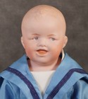 Smiling German Bisque Character 8191 By Gebruder Heubach  d4