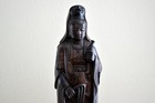 Japanese Wood Carved Buddha Statue  Buddhist Altar Figure