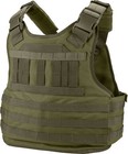 Barska Versatile Molle Plate Carrier Tactical Vest Vx-500 Green Bi12290